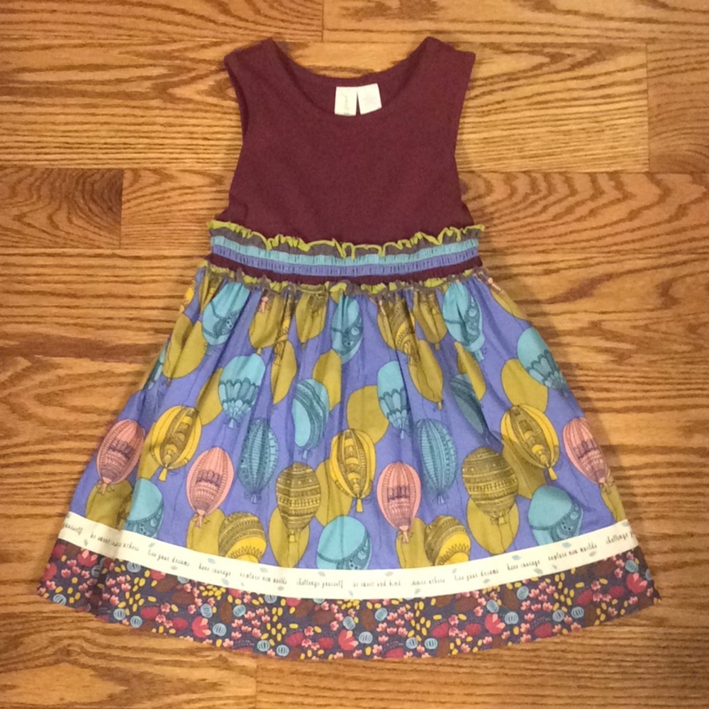 VGUC Matilda Jane dress sz 4 & matching headband.